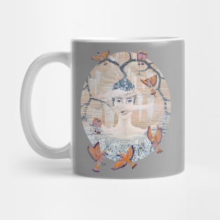 wisteria tree goddess Mug